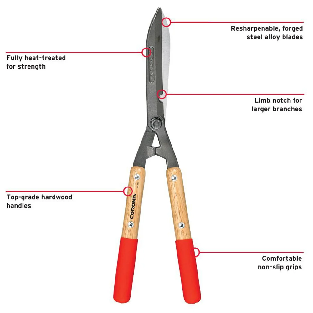 Corona Forged Steel Hedge Shears 3 Corona Forged Steel Hedge Shears