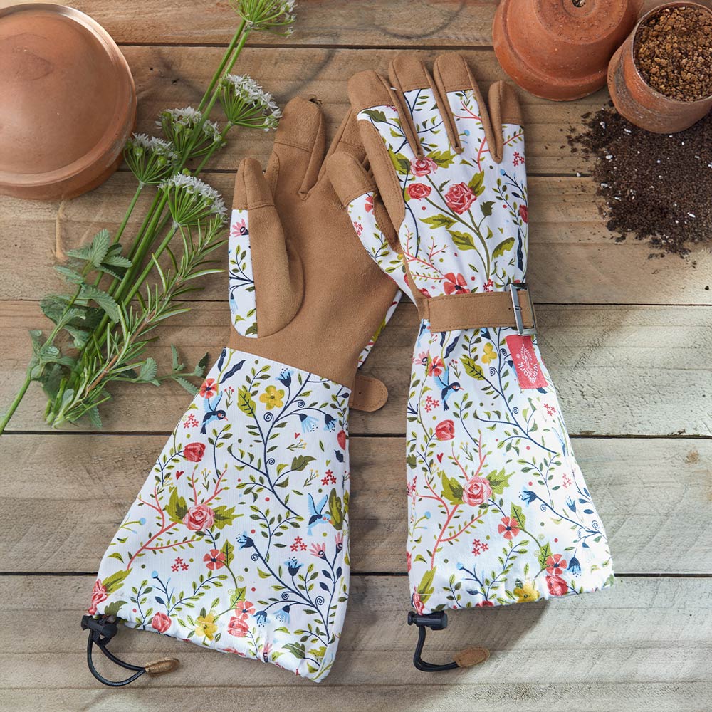 Womanswork Garden of Paradise Arm Saver Gloves