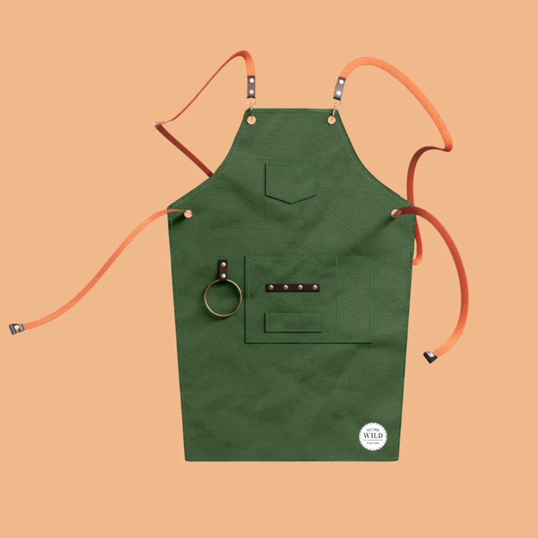 We the Wild Canvas Gardening Apron 2 We the Wild Canvas Gardening Apron
