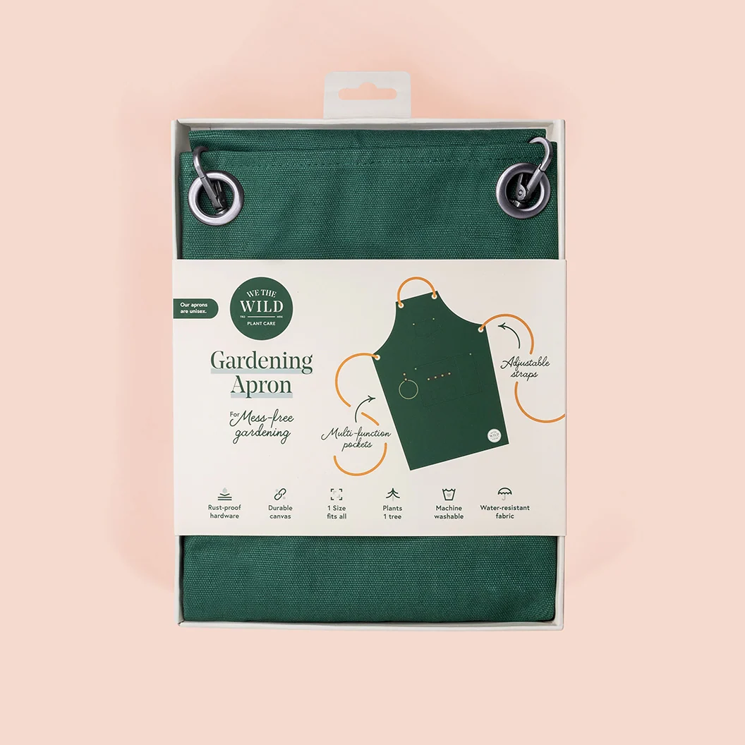 We the Wild Canvas Gardening Apron 3 We the Wild Canvas Gardening Apron