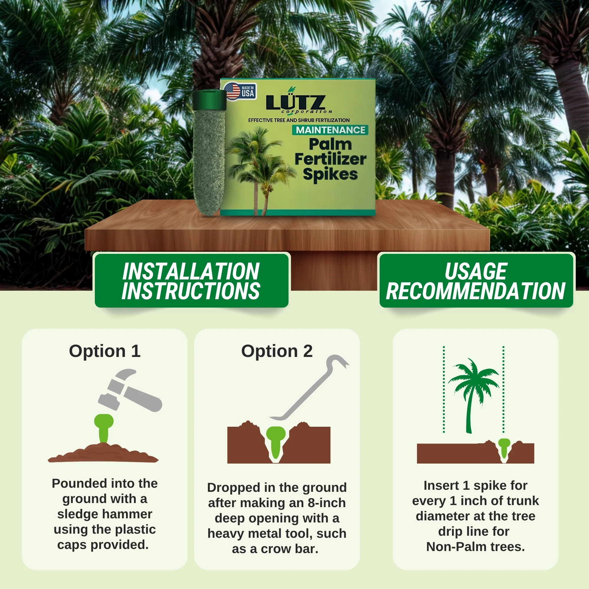 Lutz Palm Tree Fertilizer Spikes 7 Lutz Palm Tree Fertilizer Spikes