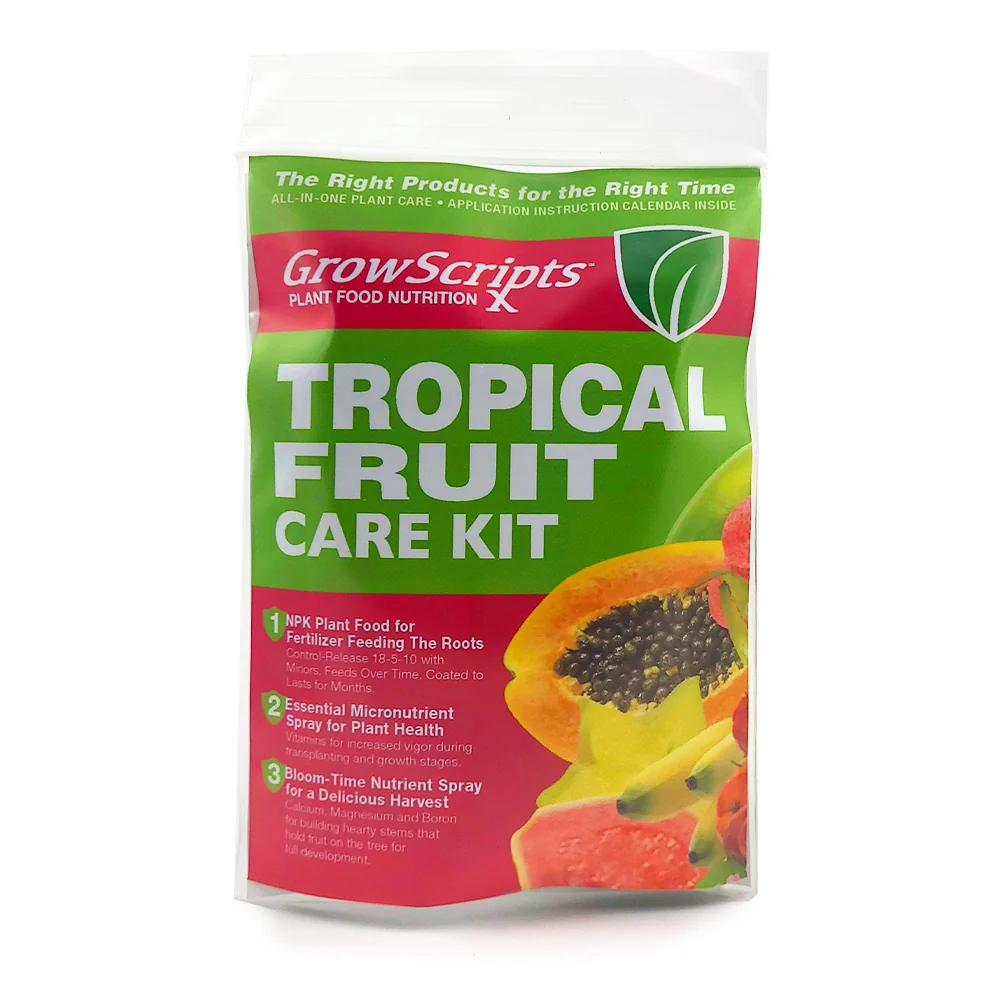 Growscripts Tropical Fruit Tree Care Kit 2 Growscripts Tropical Fruit Tree Care Kit