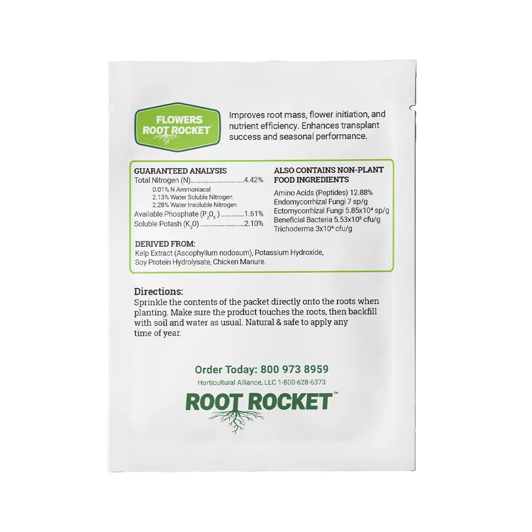 Root Rocket® Flowers Fertilizer 3 Root Rocket® Flowers Fertilizer