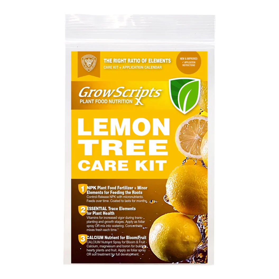 Growscripts Lemon Tree Care Kit 1 Growscripts Lemon Tree Care Kit