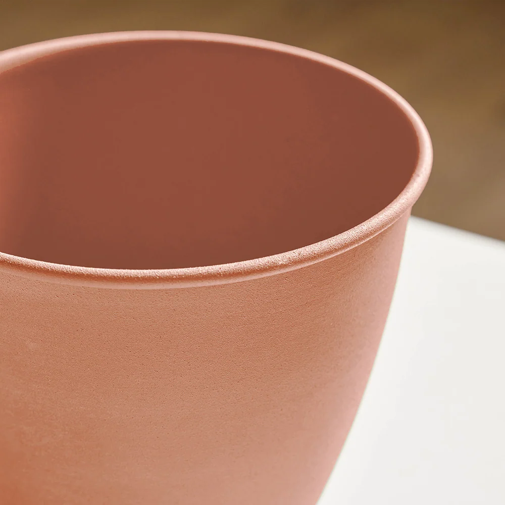 Bloem Arbor Indoor Metal Planter in Terra Cotta 5 Bloem Arbor Indoor Metal Planter in Terra Cotta