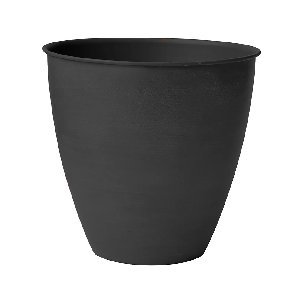 Bloem Arbor Indoor Metal Planter in Black