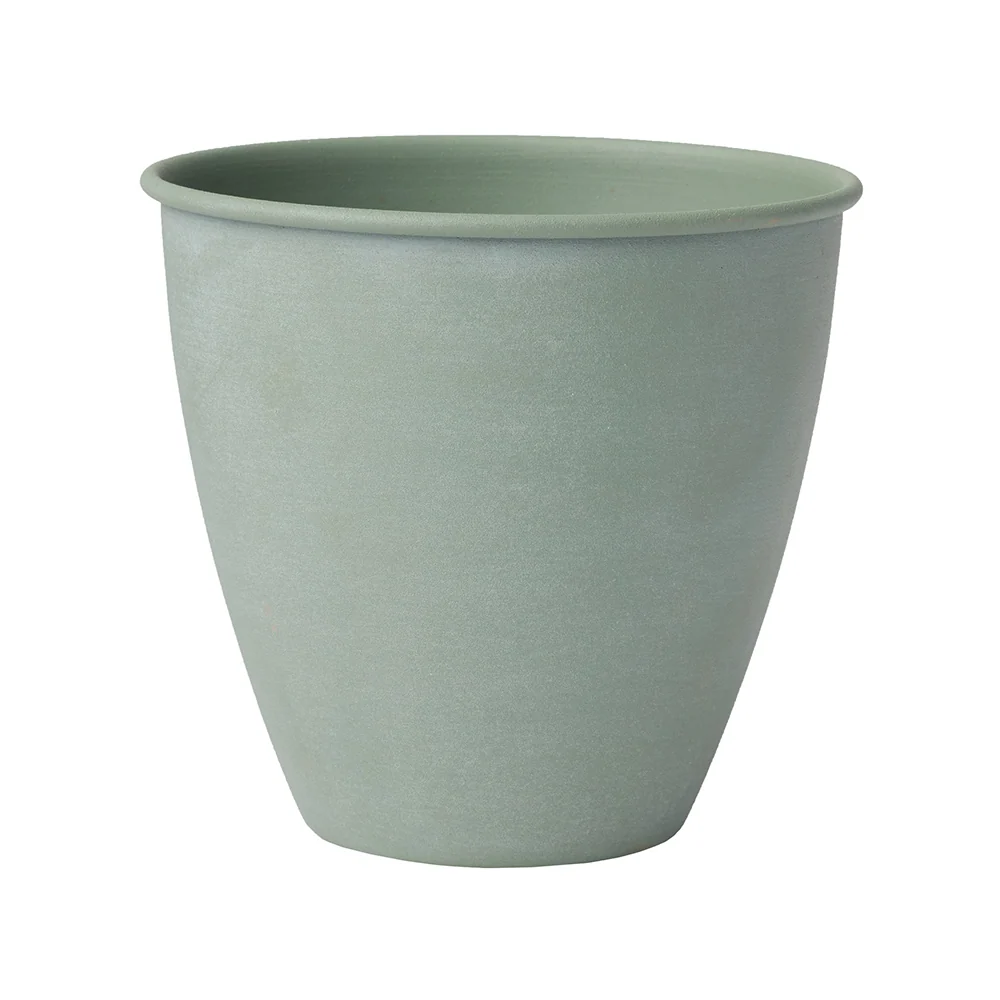 Bloem Arbor Indoor Metal Planter in Basil
